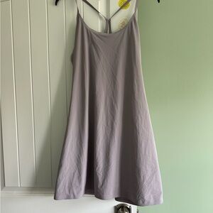 Outdoor Voices Purple Midi Active Spaghetti Strap Dress